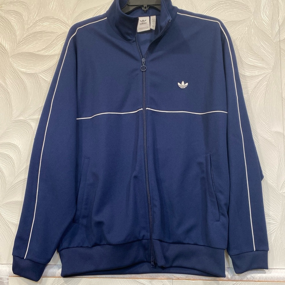 Adidas Blue  Men’s Originals Samstag Track Top Jacket  Size XL